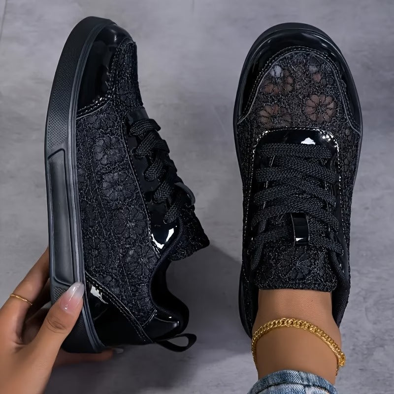 Zapatillas Encaje Élite - OSMARA Fashion - vista 2