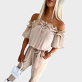 Joana | Off the Shoulder Jumpsuit