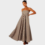 Look | Strapless Maxi Dress