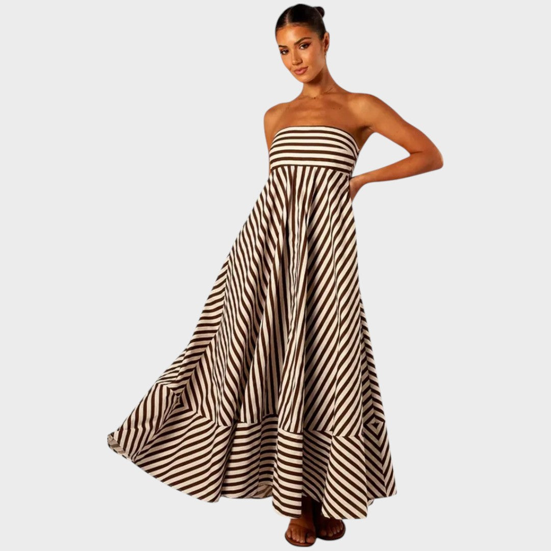 Mira | Robe longue bustier