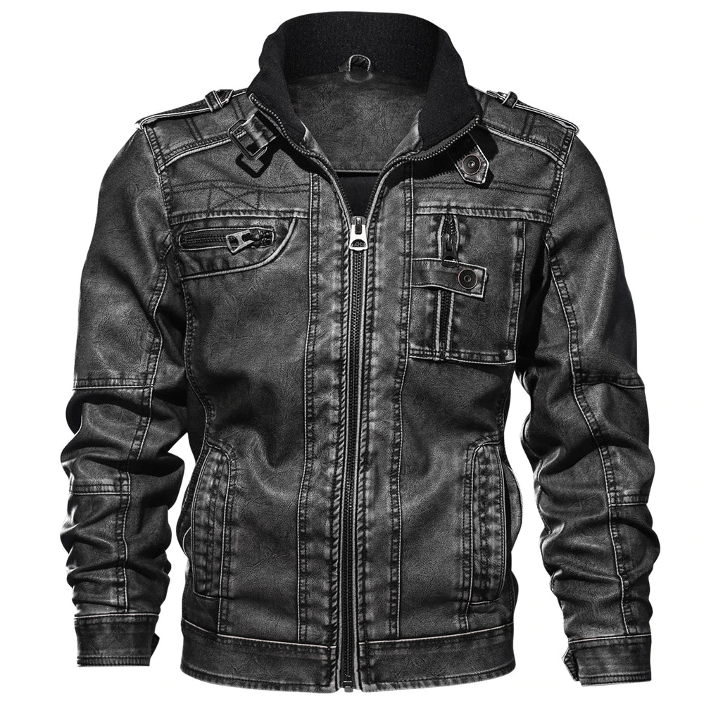 Chaqueta negra atemporal para hombres – Elegancia y durabilidad