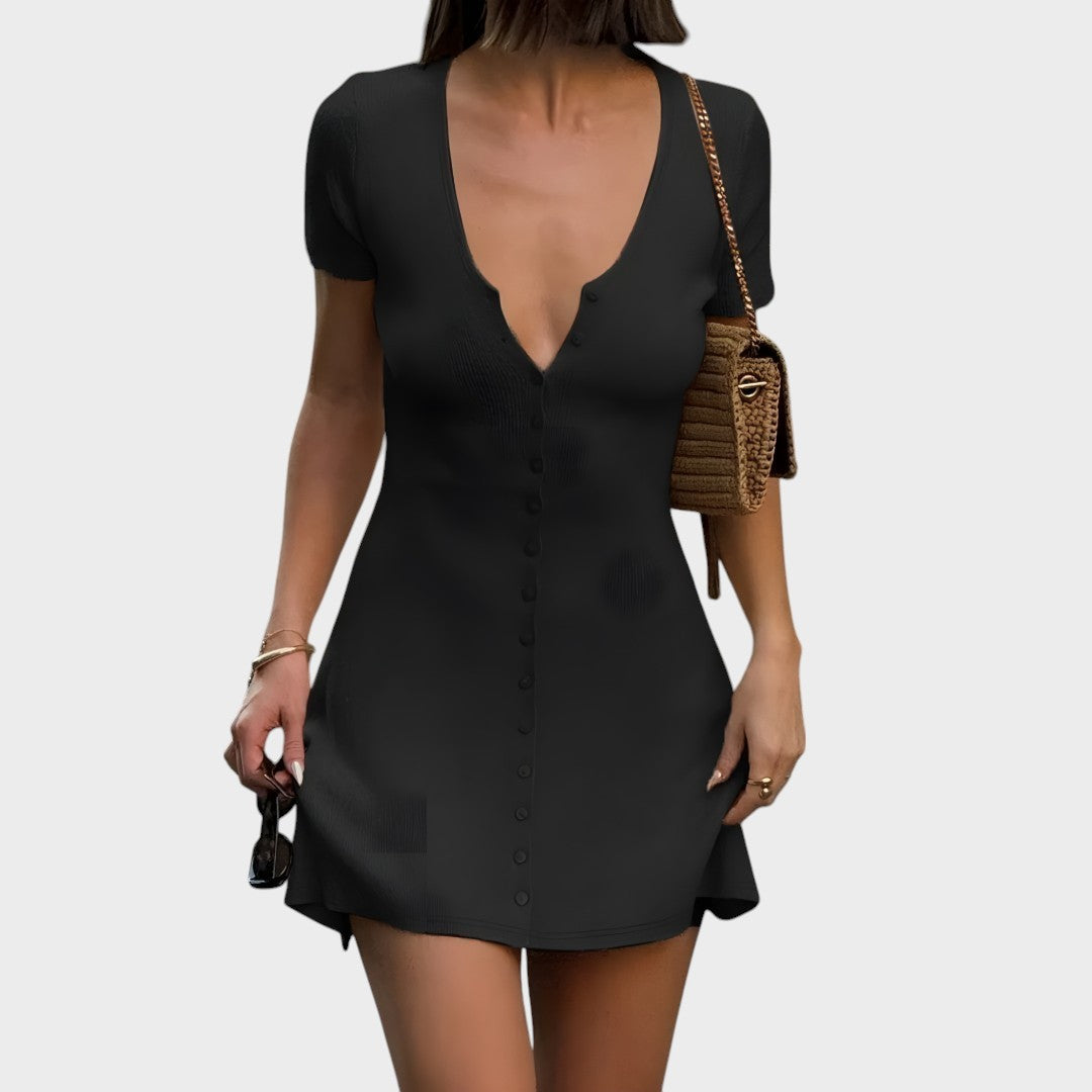 Francisca | Short knit dress