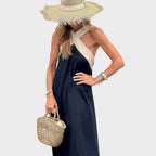 Sienna | Robe col croisé