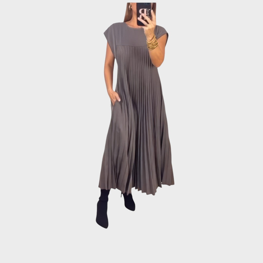 Celine | Pleated Dress