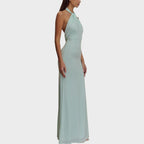 Laguna | Vestido Largo Con Cuello Halter