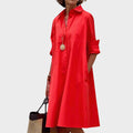 Télia | Robe Chemise Fronsée