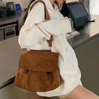 FABIOLA - Bolso Bandolera de Ante