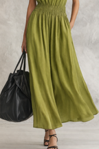 Silvina | Maxi Dress with Smocked Waist that Both Loosens and Defines