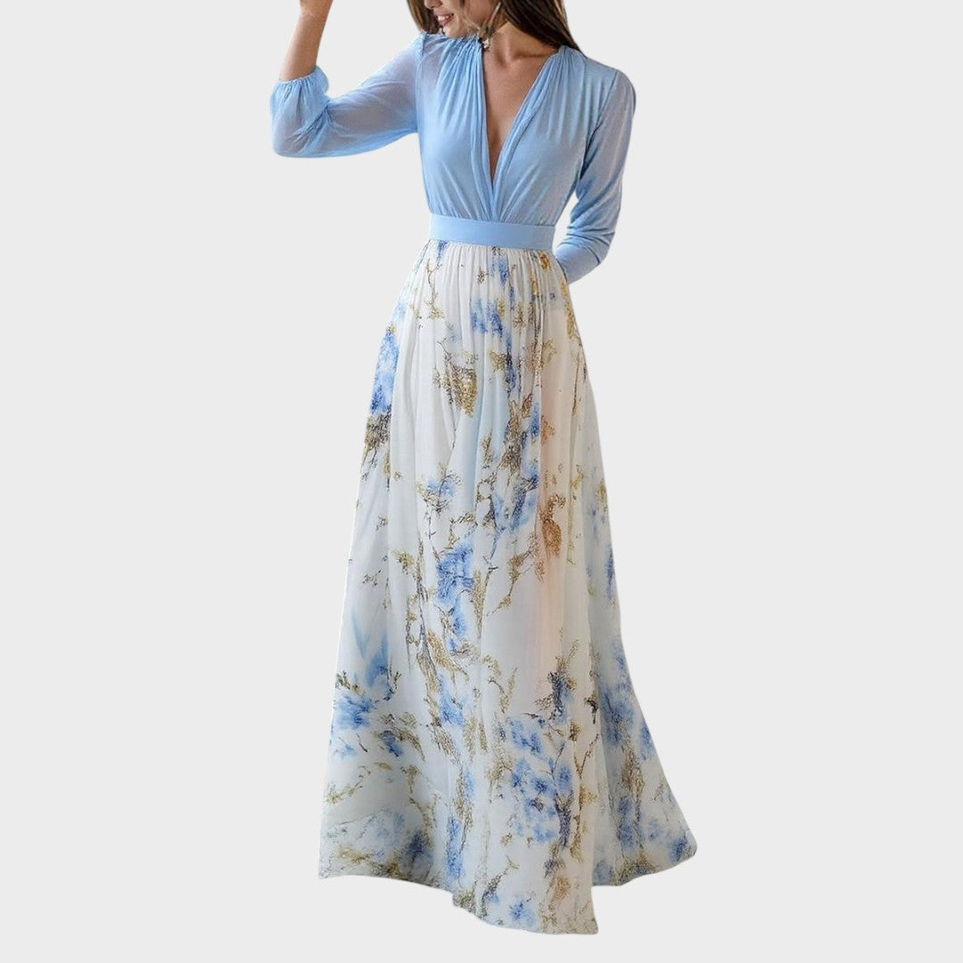 Helena | Maxi Dress with Dazzling Floral Print