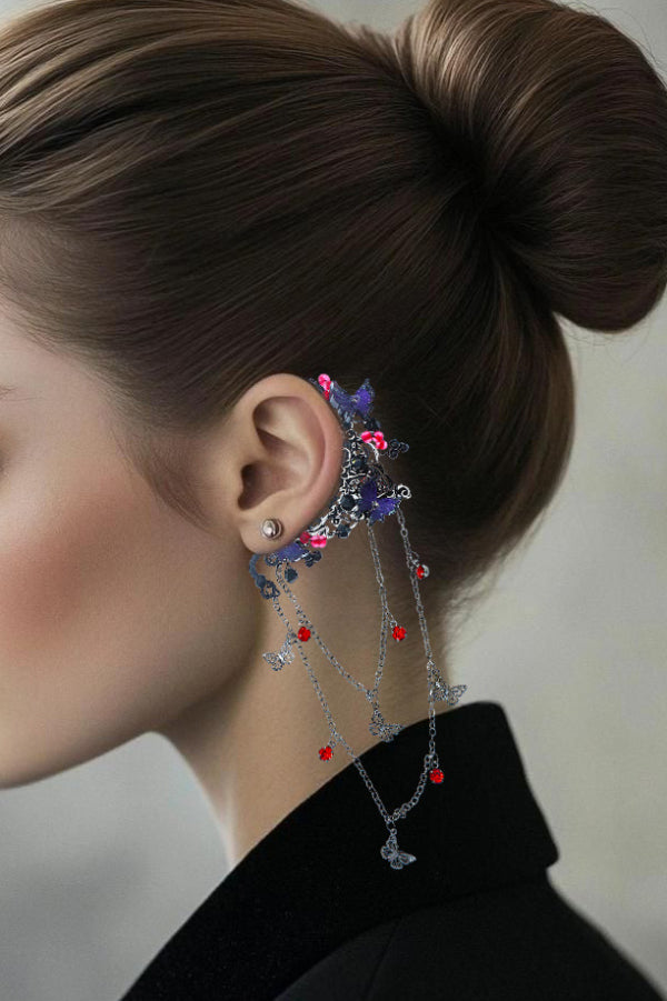 Pendientes de Hada con Cuentas y Ramas