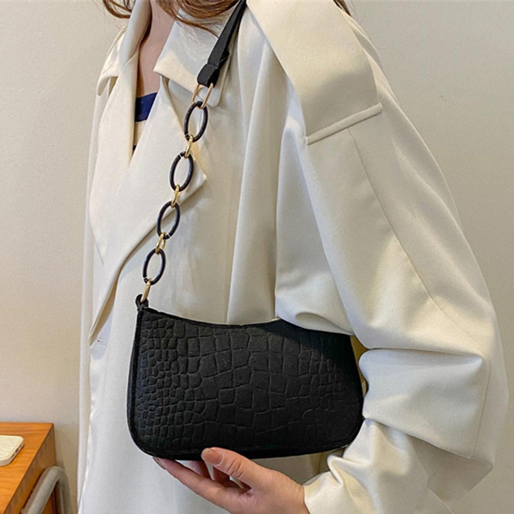 VANA - Bolso Bandolera Pequeño Efecto Cocodrilo