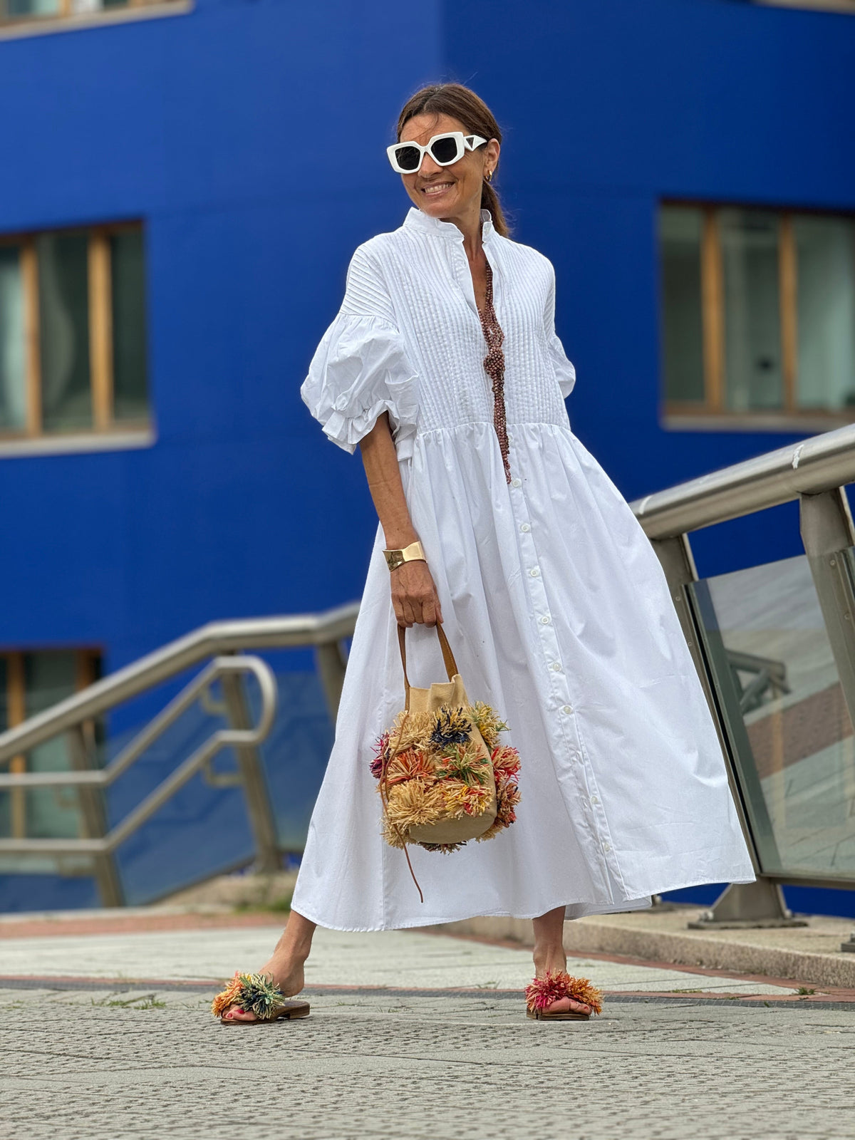 Vestido Phoebe White - OSMARA Fashion - vista 4