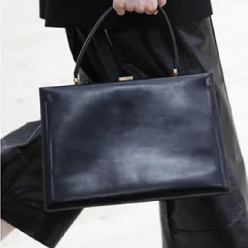 ANGIE - Vintage Smooth Leather Bag