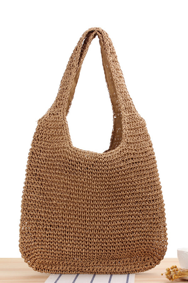 Bolso Tejido a Mano Estilo Bosque