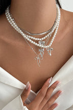 Collar de Aleación de Varias Capas Elegante