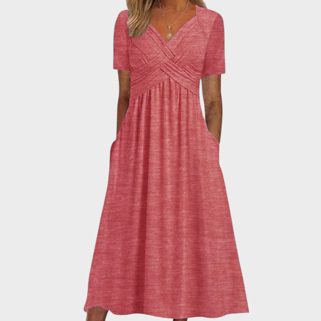 Eva | Vestido Informal De Media Pierna - OSMARA Fashion - vista 3