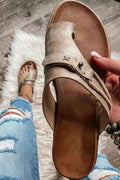 Zapatillas Planas de Playa Estilo Resort