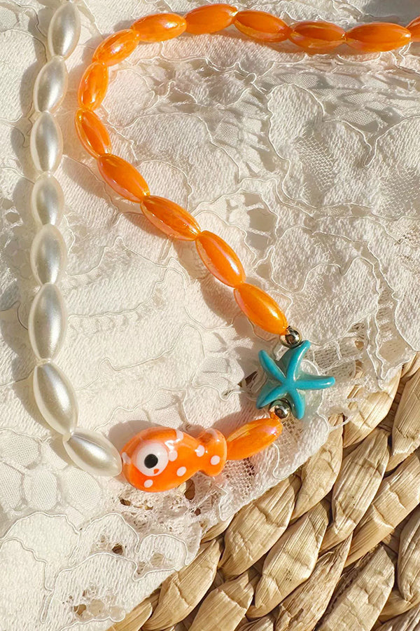 Collar de Pez Payaso con Lunares