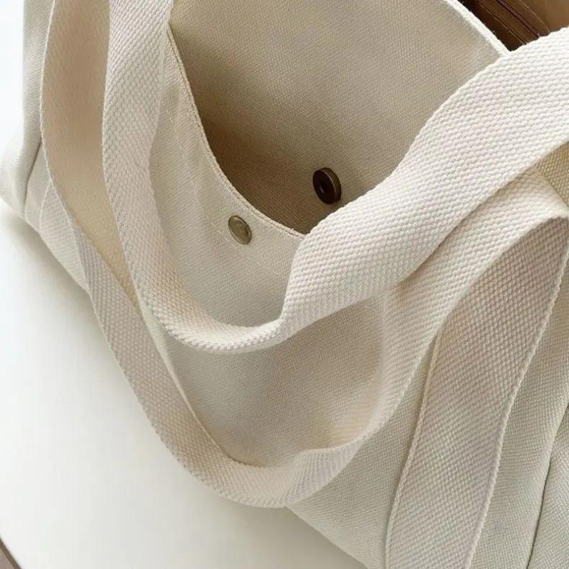MAFALDA - Bolso para Clases Tote de Lona - OSMARA Fashion - vista 4