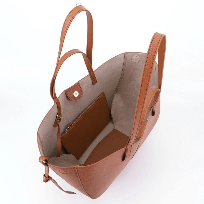 ÉLOISE - Large Engraved Leather Basket Bag
