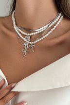 Collar de Aleación de Varias Capas Elegante