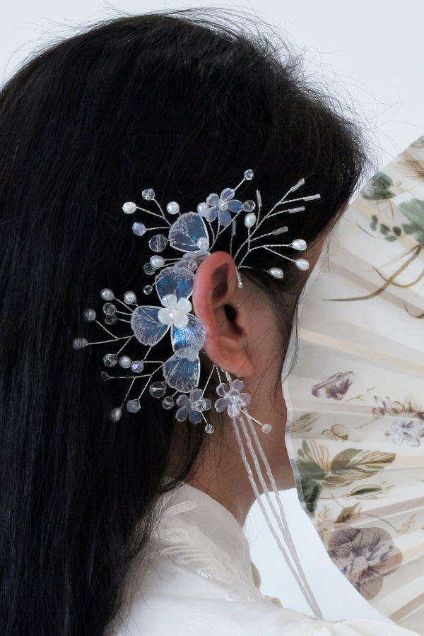 Pendientes de Hada con Cuentas y Ramas