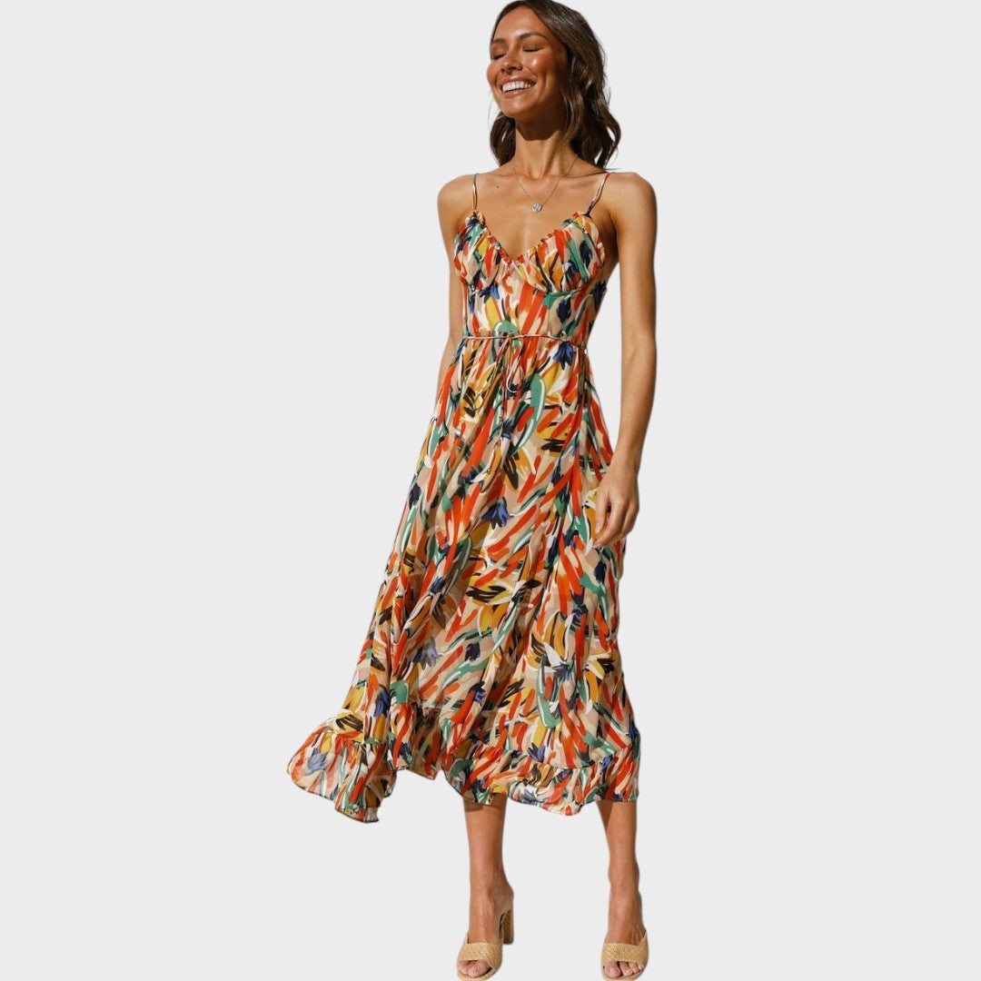 Milou | Strappy Midi Dress