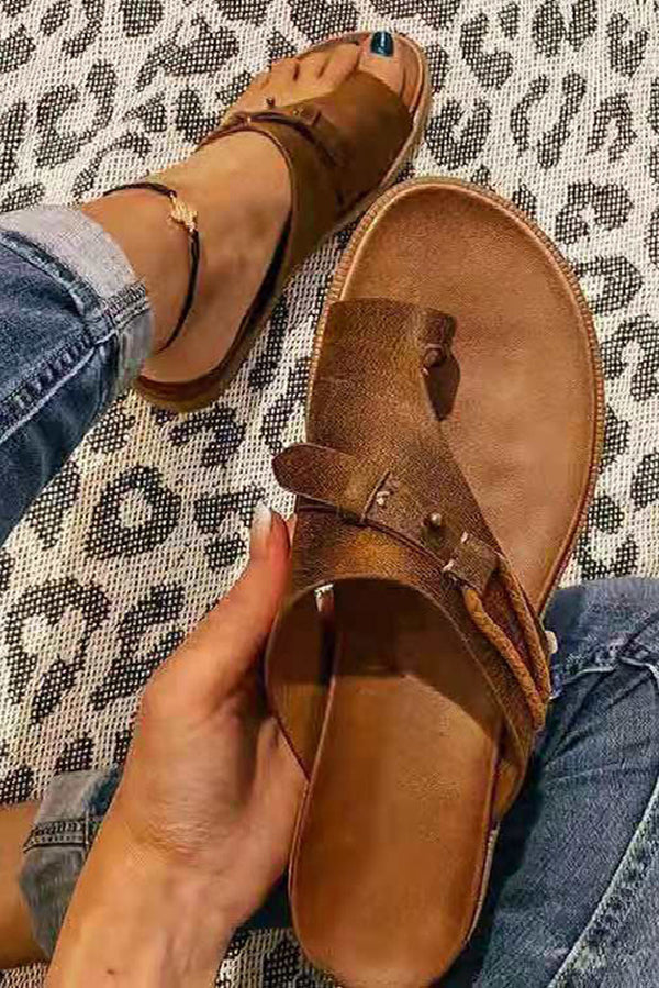 Zapatillas Planas de Playa Estilo Resort