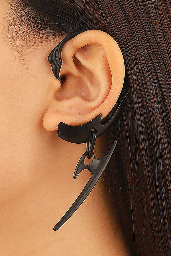 Pendientes de Gancho Mecánicos con Espinas