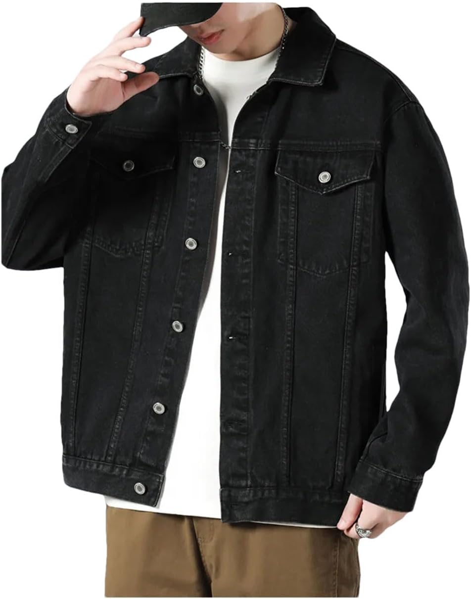 Chaqueta de mezclilla para hombre - Estilo moderno y cómodo