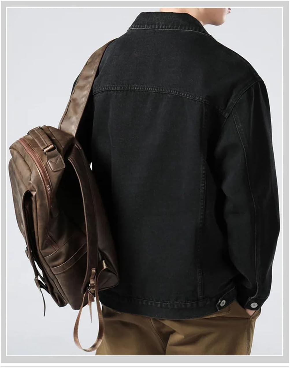 Chaqueta de mezclilla para hombre - Estilo moderno y cómodo