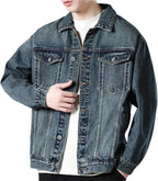 Chaqueta de mezclilla para hombre - Estilo moderno y cómodo