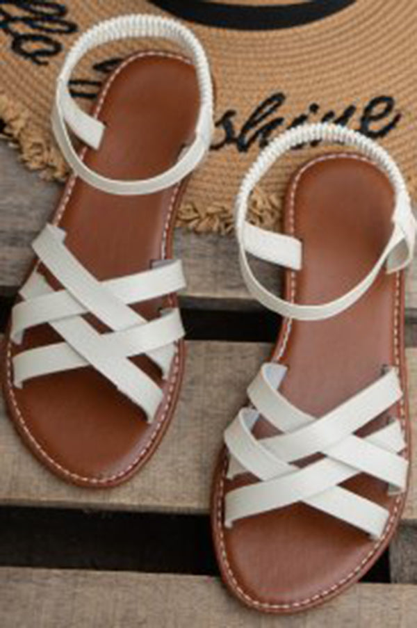 Sandalias Planas de Playa Estilo Coreano