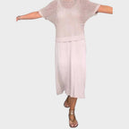 Liza | Robe avec un haut en tricot