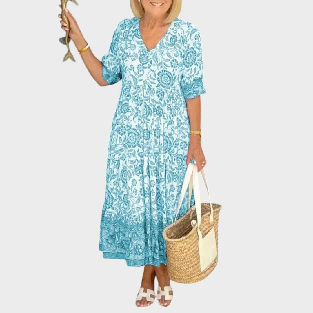 Lia | Elegant Floral Dress