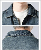 Chaqueta de mezclilla para hombre - Estilo moderno y cómodo