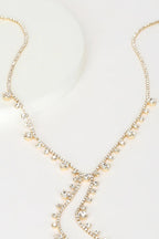 Collar Sexy de Diamantes Irregular