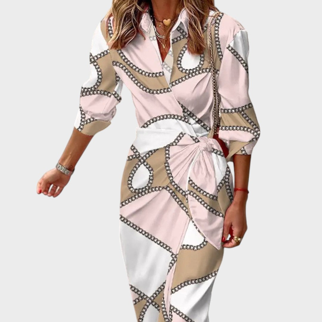 Tina | Wrap maxi dress
