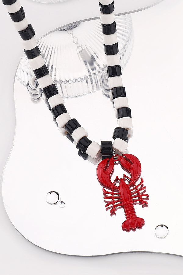 Pendientes y Collar de Langosta de Temporada