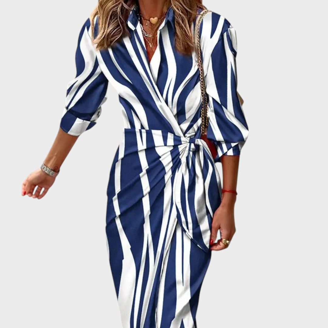Tina | Wrap maxi dress