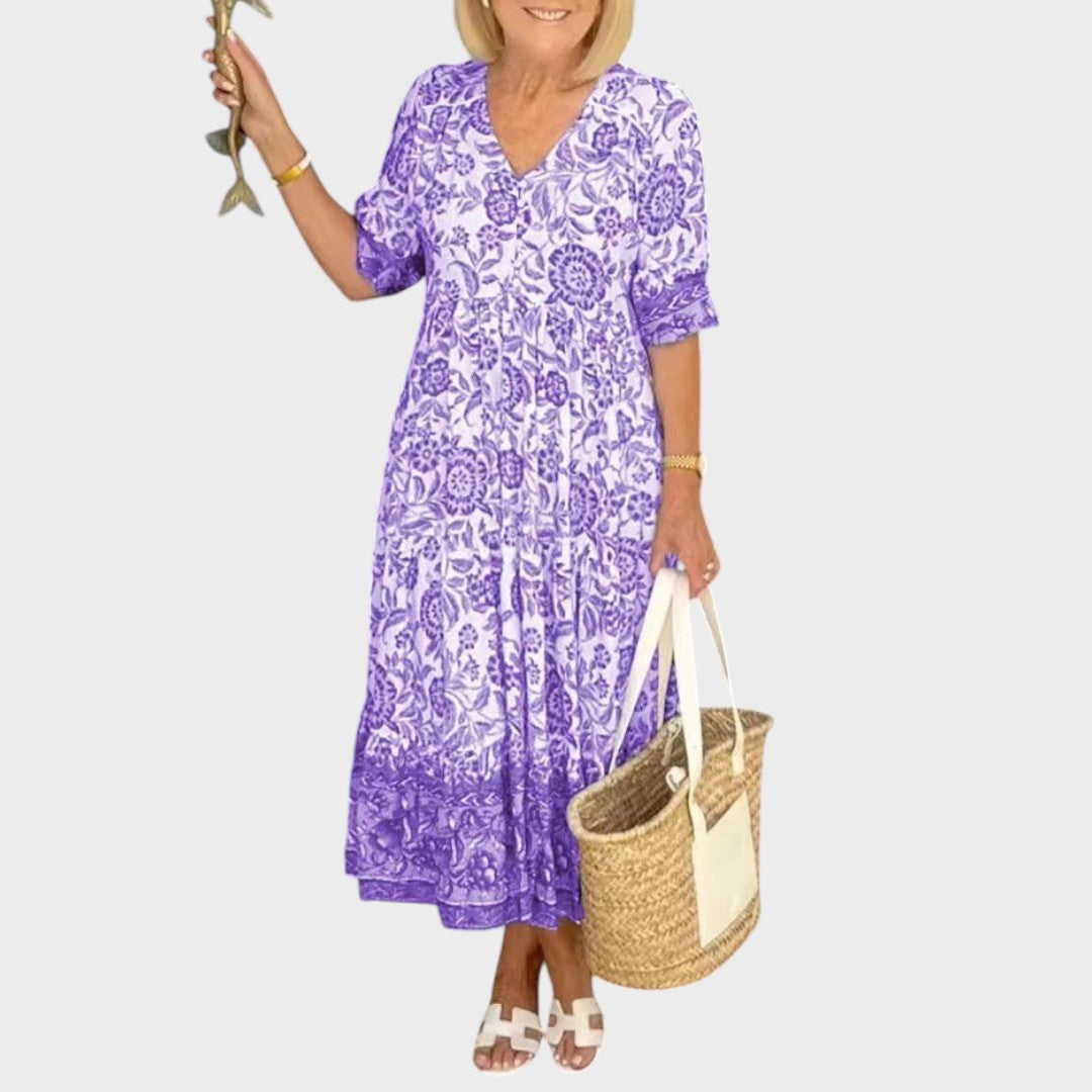 Lia | Elegant Floral Dress