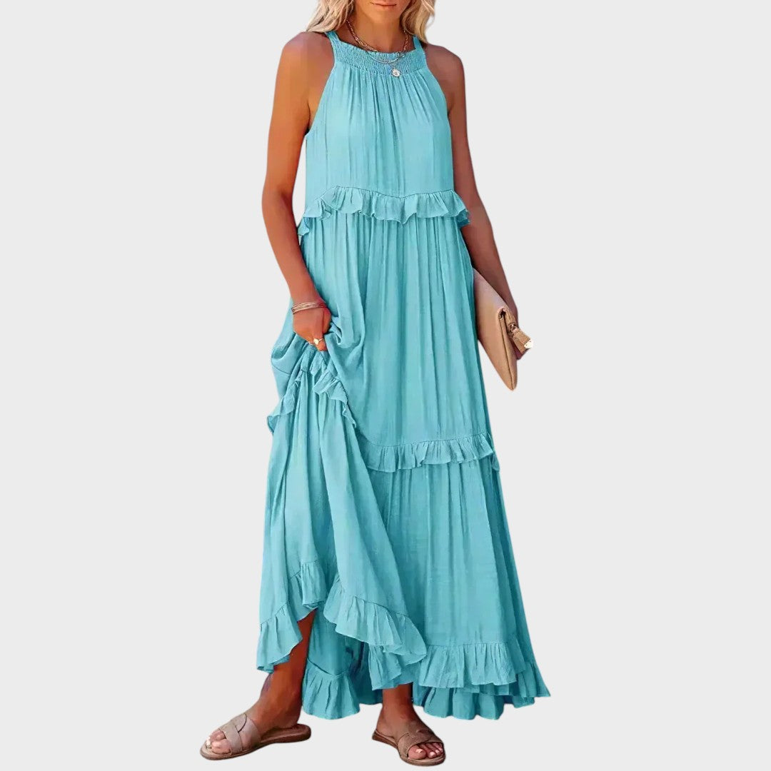 Landry | Ruffle Trim Sleeveless Dress