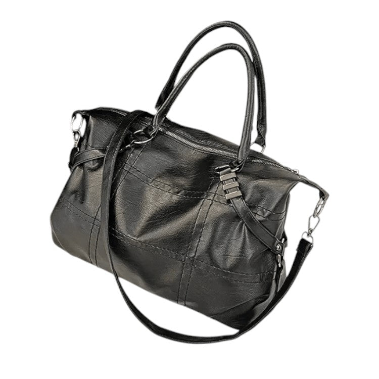 SEWY - Bolso para Clases Vintage de Piel - OSMARA Fashion - vista 3