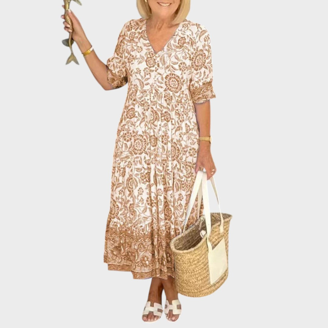 Lia | Elegant Floral Dress