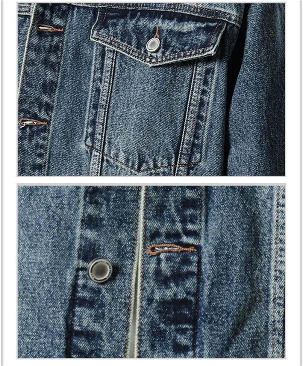 Chaqueta de mezclilla para hombre - Estilo moderno y cómodo