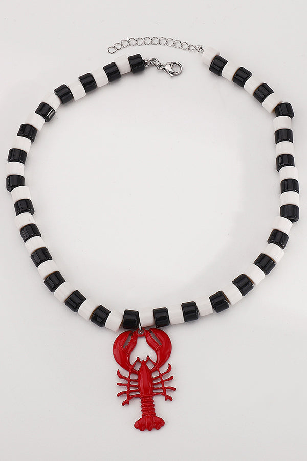 Pendientes y Collar de Langosta de Temporada