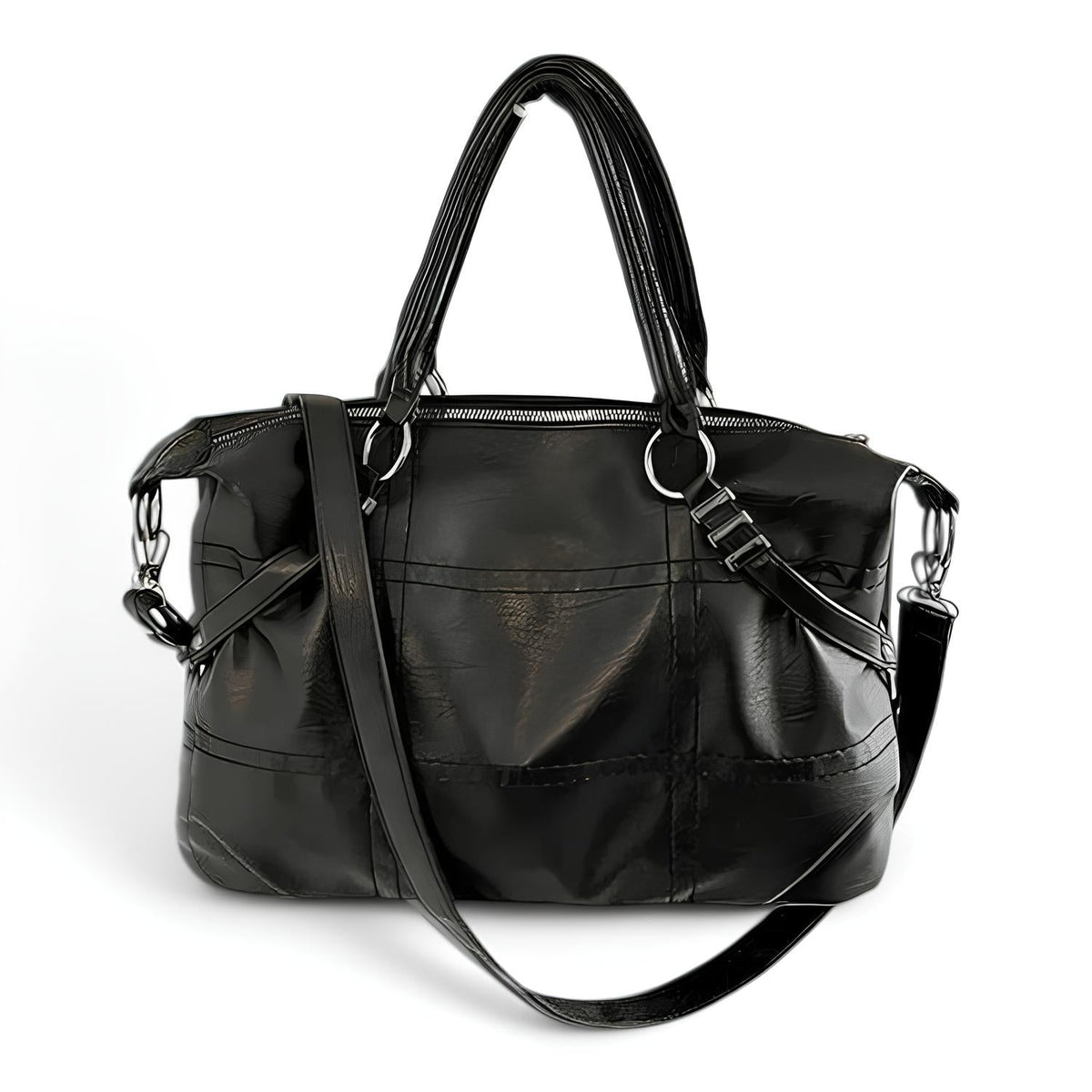 SEWY - Bolso para Clases Vintage de Piel - OSMARA Fashion