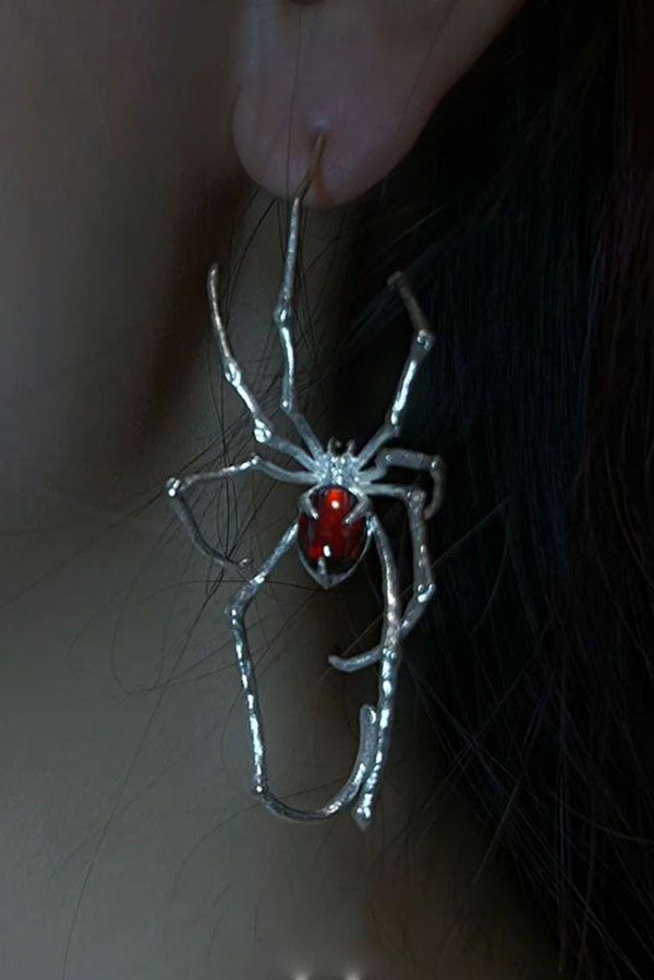 Pendientes de Araña Punk de Halloween