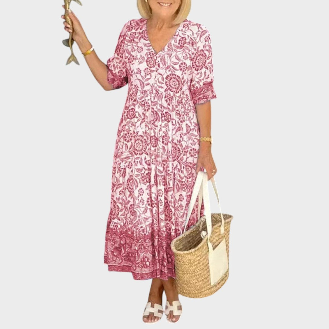 Lia | Elegant Floral Dress