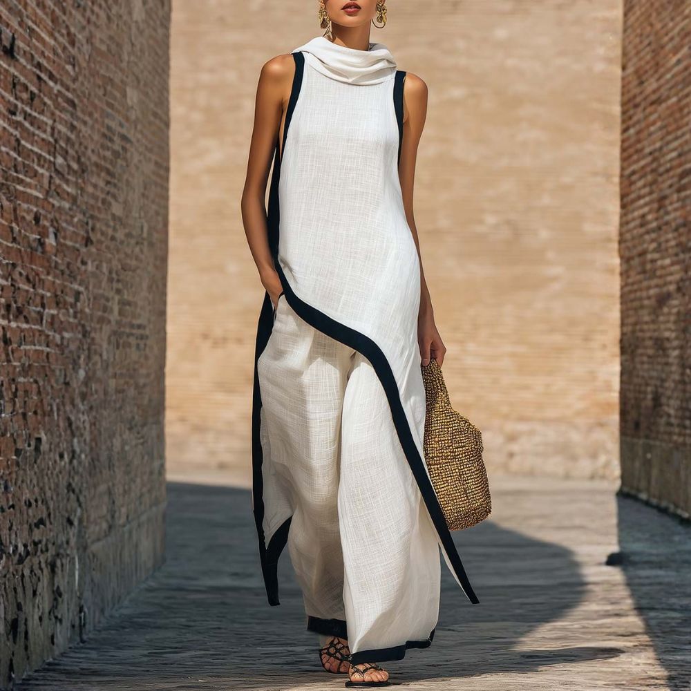 Lisa | Conjunto Elegante de Lino - OSMARA Fashion - vista 2